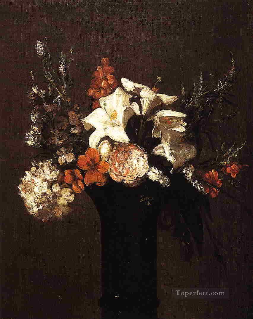 Flowers4 flower painter Henri Fantin Latour Oil Paintings